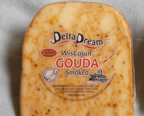wiscajun gouda cheese
